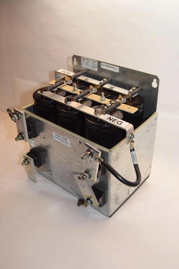 (NEW) EMERSON / LIEBERT 02-796340-53 225kva F101-F102 125A Capacitor Tray