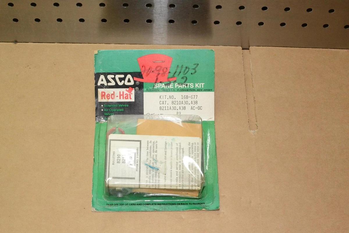 ASCO Red Hat 168-677 Spare Parts Kit for 8210A30.A38 8211A30.A38
