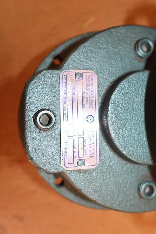 Grove Gear Helical Speed Reducer Gear Box Flex-In-Line TXQ2 140/56 5:1 (NEW)