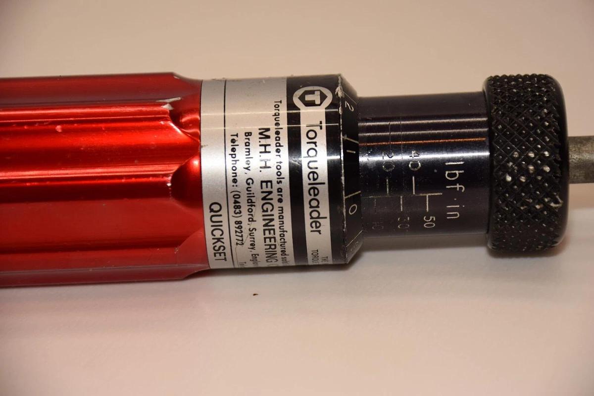 Used TORQUELEADER 10-50 IBF-IN Torque Screwdriver / Driver