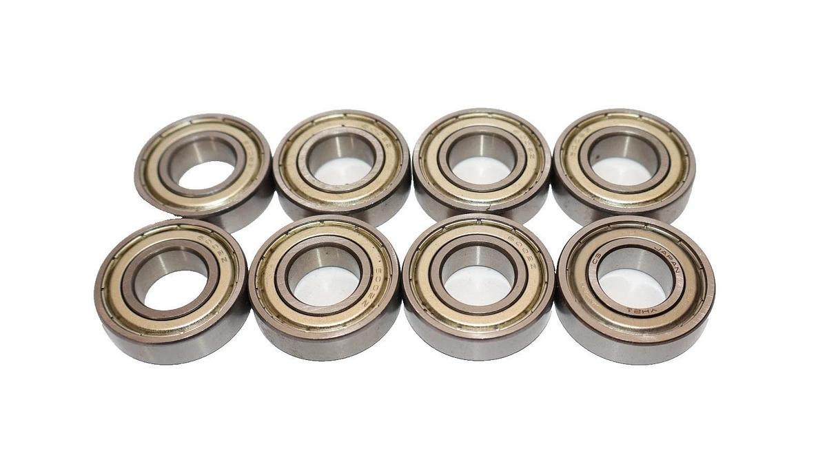 6002Z Shielded Bearing (New - Lot of 8)