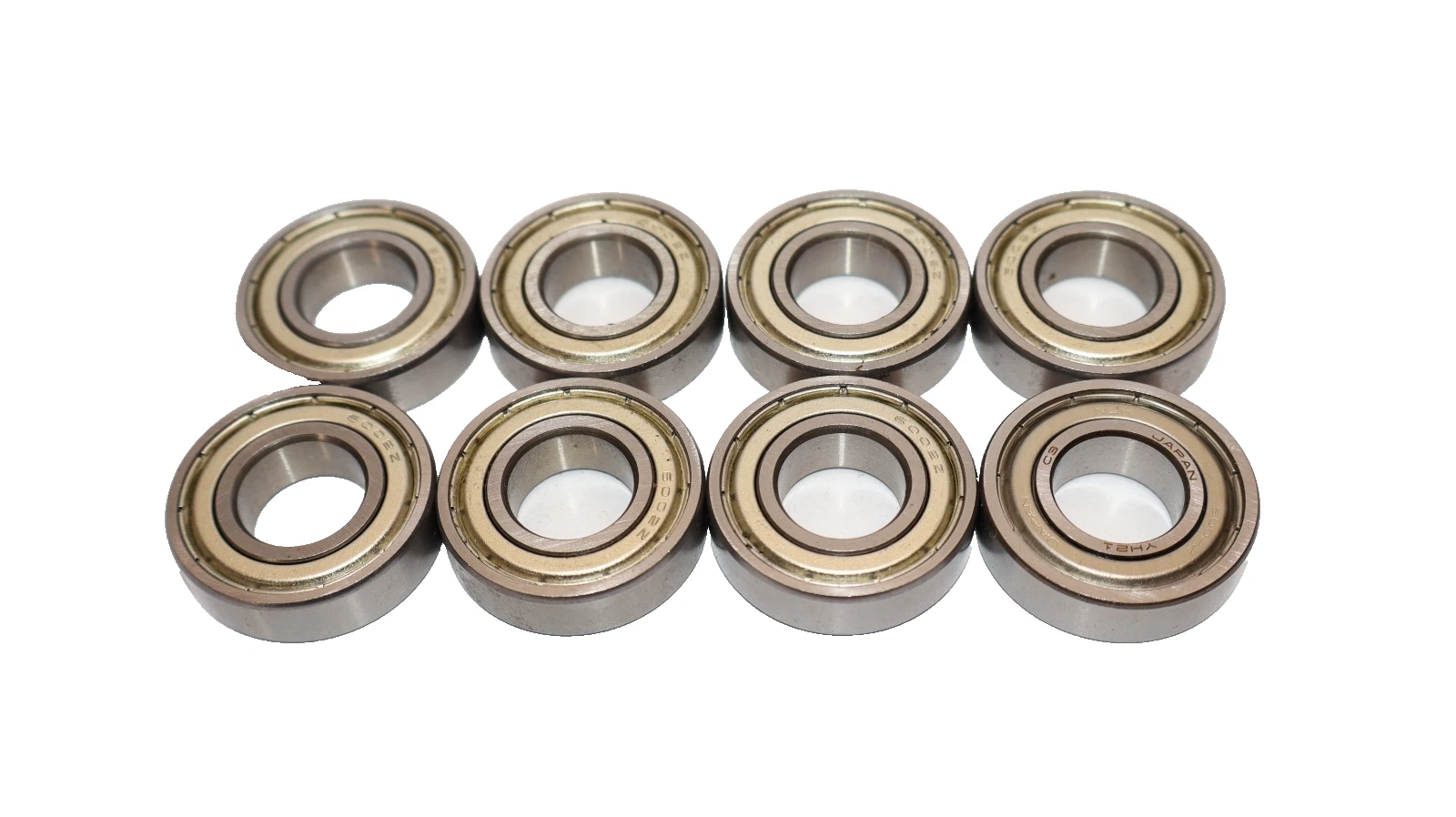 6002Z Shielded Bearing (New - Lot of 8)