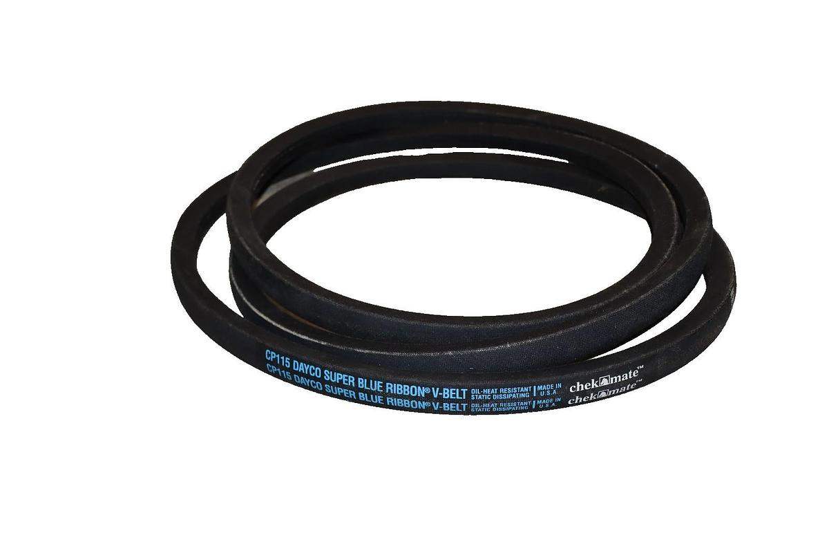 Dayco V-Belt Belt CP115 Super Blue Ribbon Static Dissipating CP-115 USA (New)