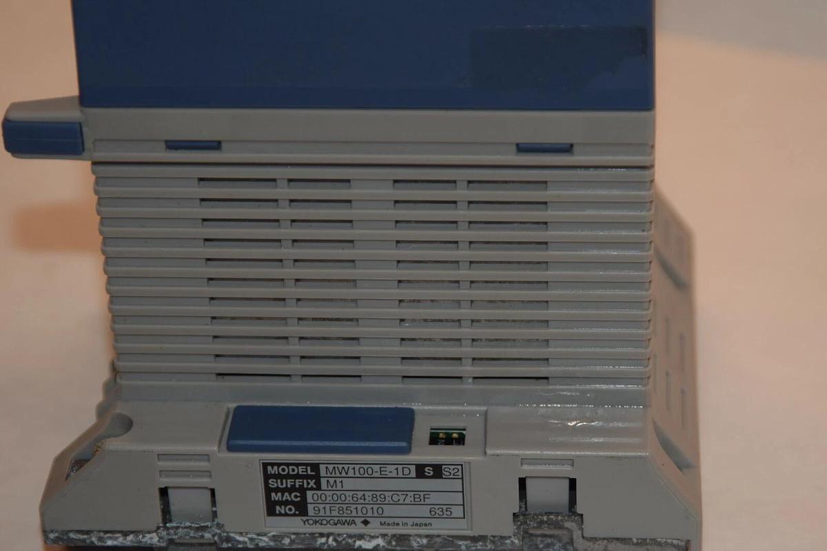 Used YOKOGAWA MW100-E-1D S S2 DATA ACQUISITION UNIT