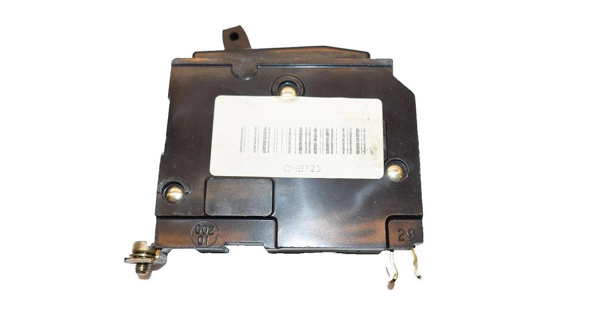 Used Square D Circuit Breaker 20A 20 Amp QHB120 1p 1  Pole (Lot of 5)