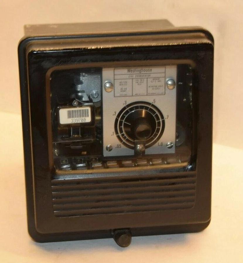 Refurbished WESTINGHOUSE 293B301A10A Type TD-5 0.2-2A 48/125Vdc Time Delay Relay
