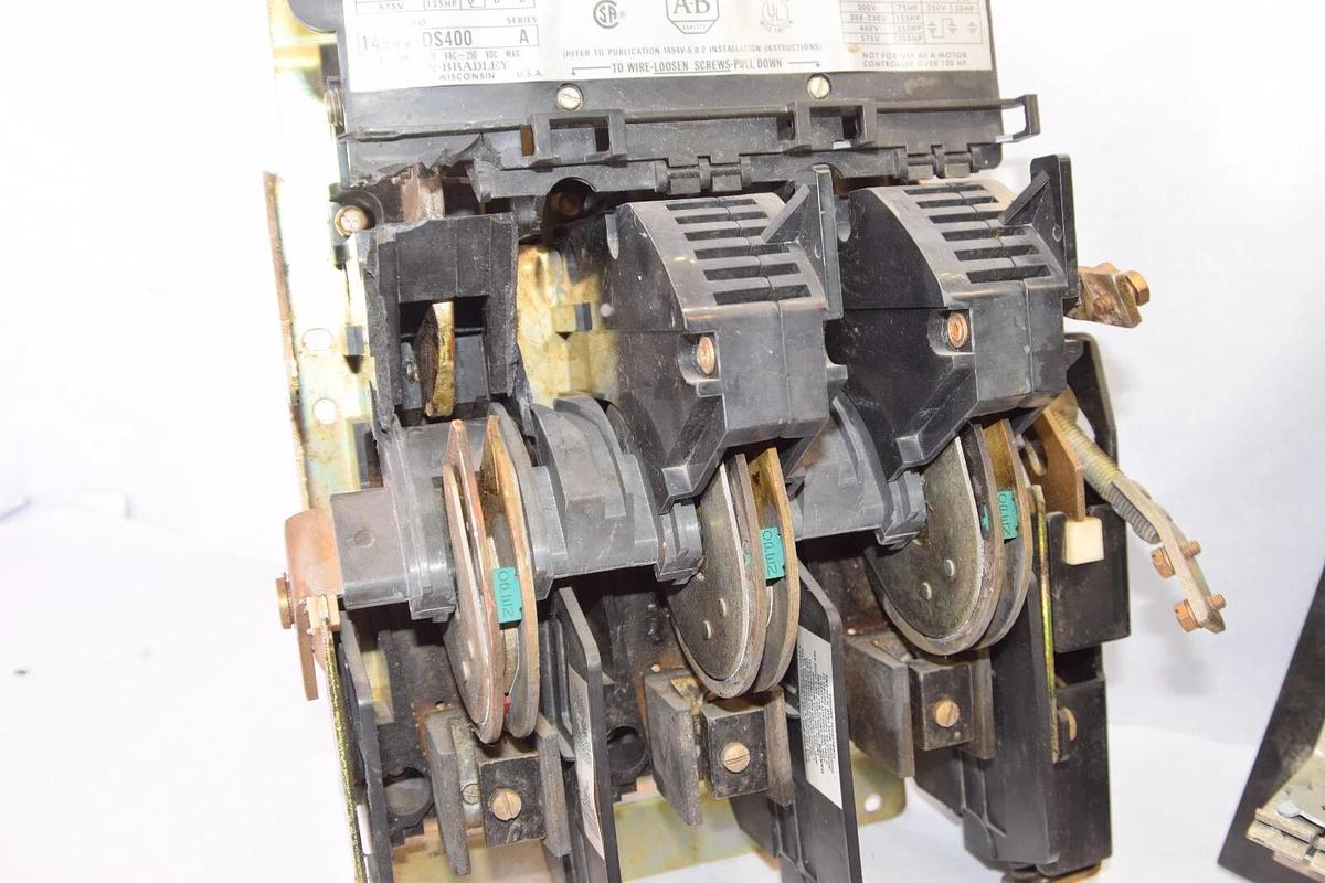 Used ALLEN BRADLEY 1494V-DS400 Series A 400A 600V Disconnect Switch *As-is*