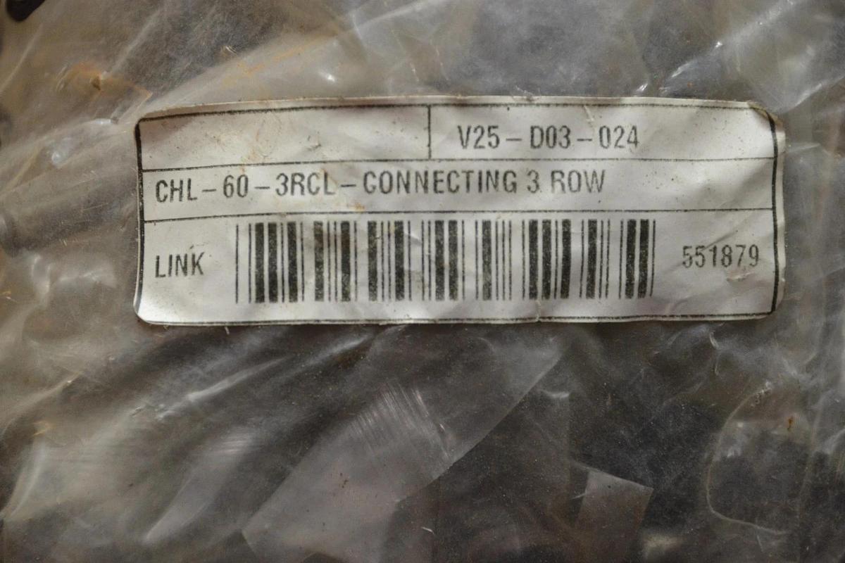 ANSI 60-3 Size 60 Roller Chain Connecting Link CHL-60-3RCL 3/4"px 1/2"w NEW
