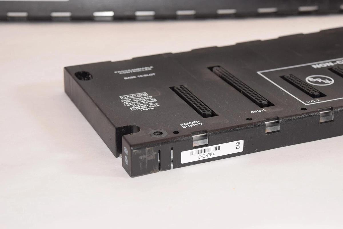 Used (Lot of 5) GE FANUC / ALSTOM IC693CHS391N 10-Slot Expansion Rack