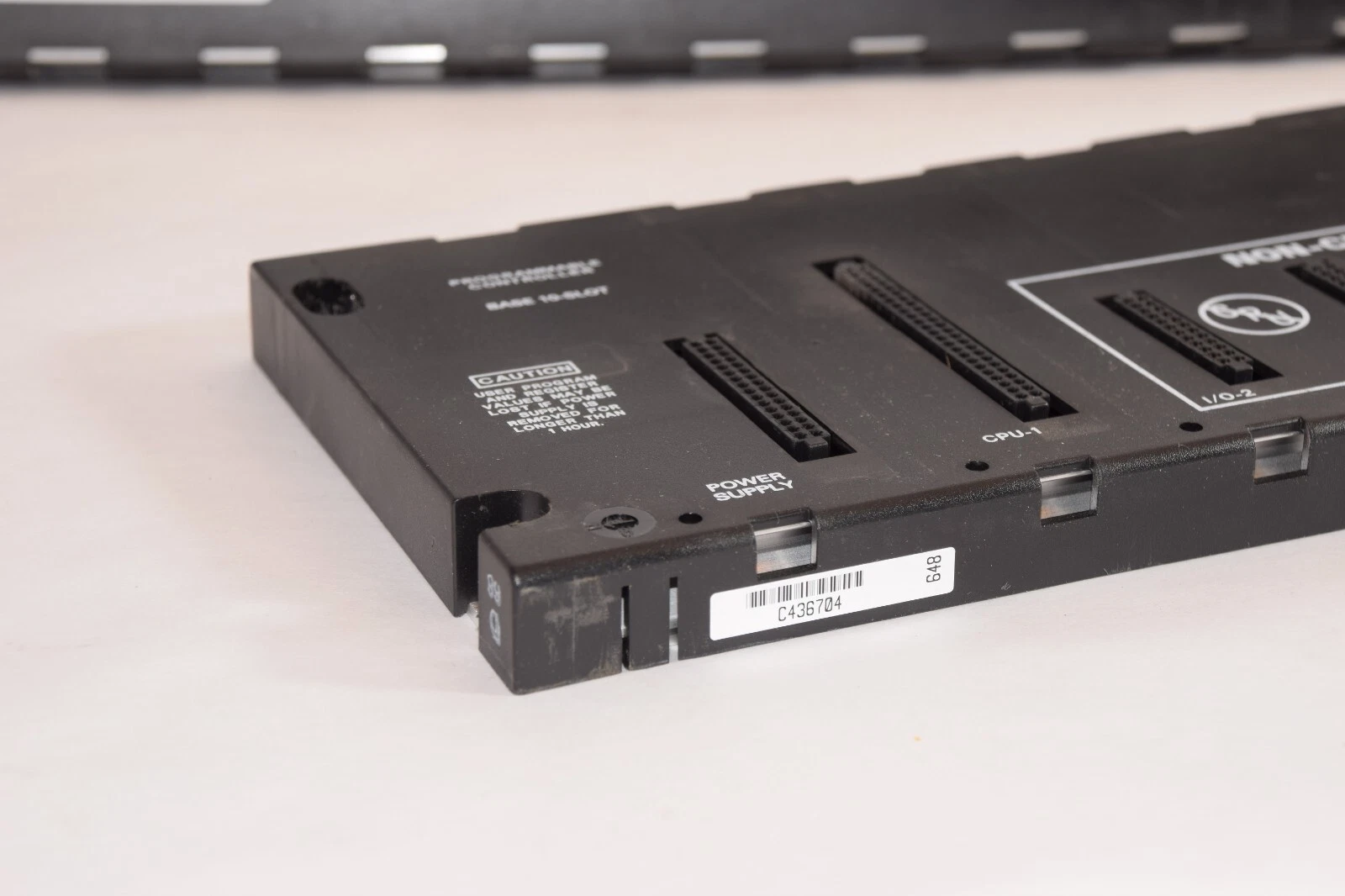 Used (Lot of 5) GE FANUC / ALSTOM IC693CHS391N 10-Slot Expansion Rack