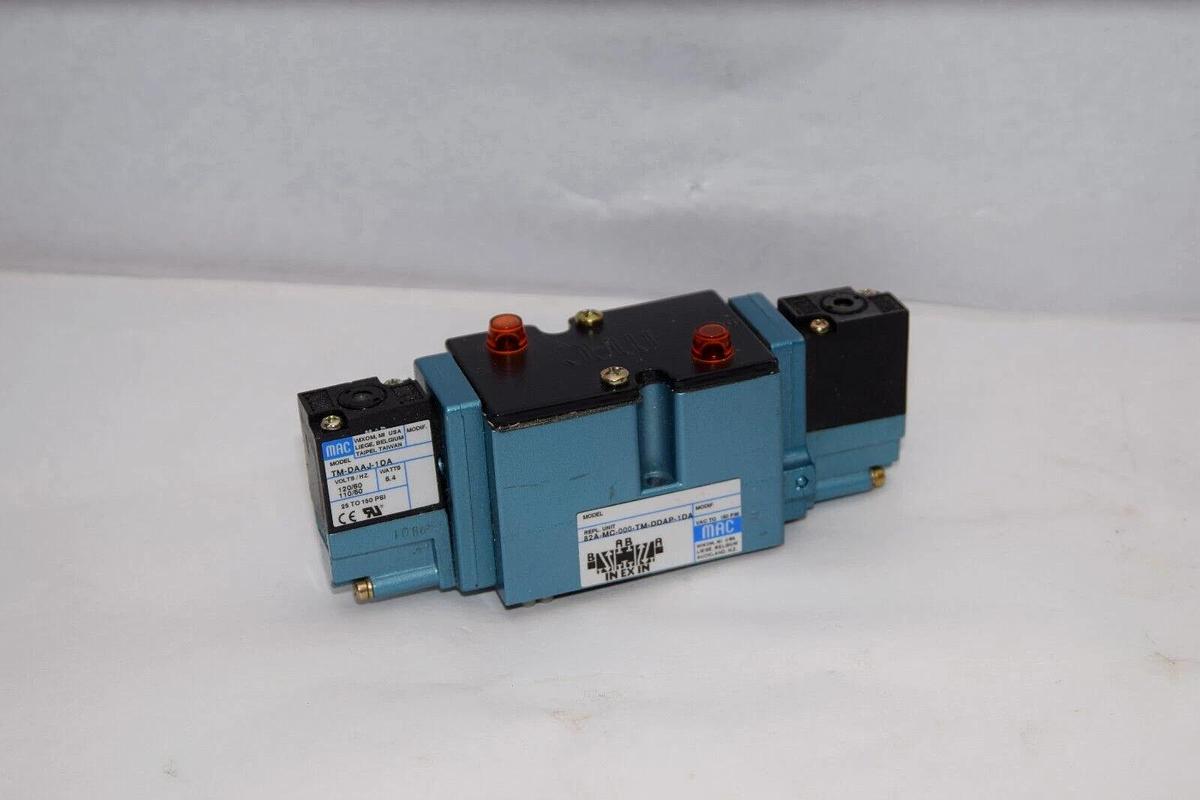 (NEW) MAC 82A-MC-000-TM-DDAP-1DA 150psi With TM-DAAJ-1DA Solenoid Valve