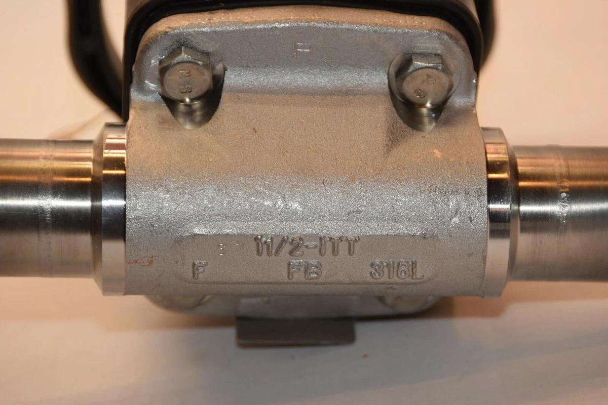 (NEW) ITT INDUSTRIES 15-F-428-6-16-963 15F428616 1-1/2" Pure-Flo Sanitary Valve