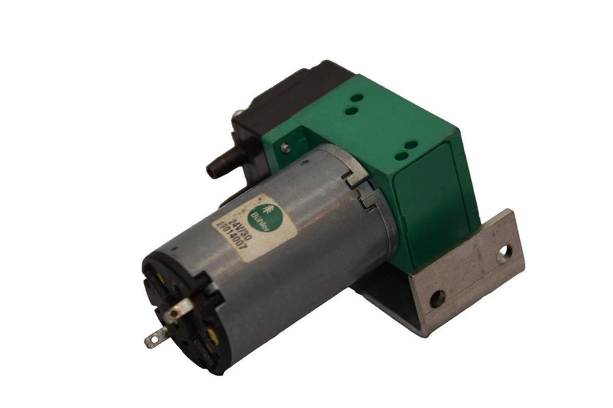 Used THOMAS 50021065 Vacuum Pump With Buhler 29014007 24V Motor