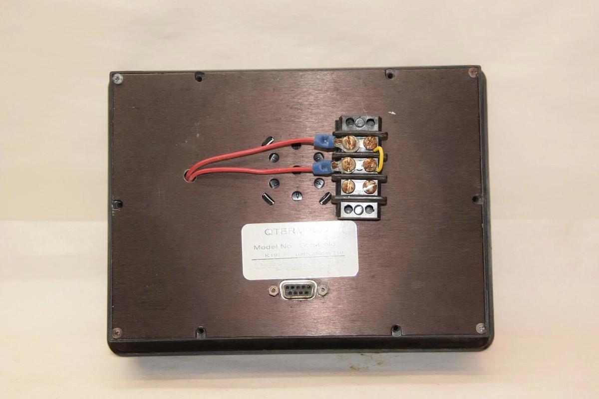 Used QSI CORP. QTERM-K65 K191 Operator Interface Terminal