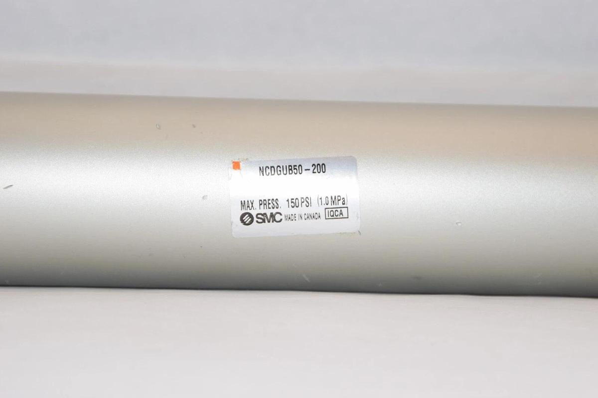 (NEW) SMC NCDGUB50-200 150psi Pneumatic Air Cylinder