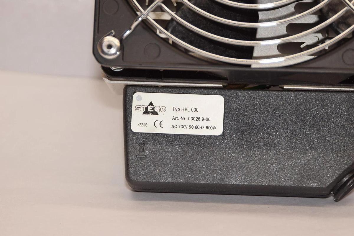 Stego Heater + Fan 600w 220vca HVL030 HVL 030 03026.9-00 (NEW)