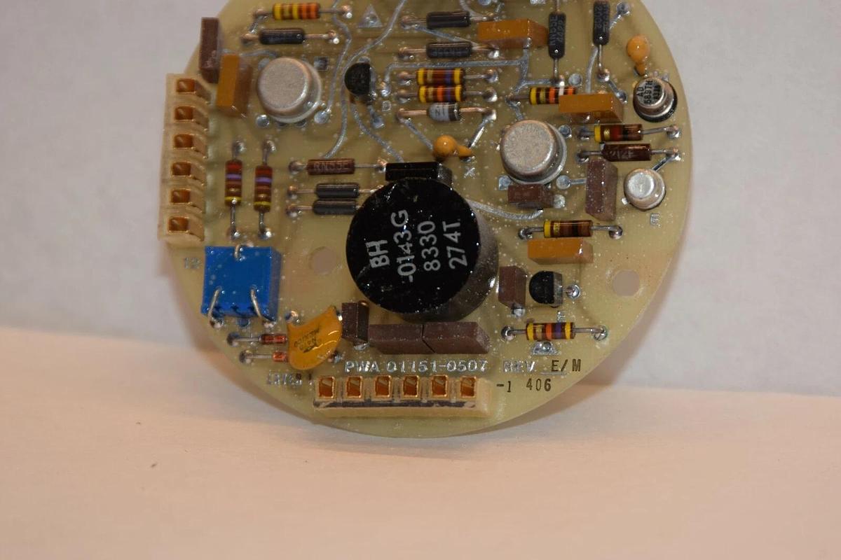 Used ROSEMOUNT PWA 01151-0507 REV E/M Card