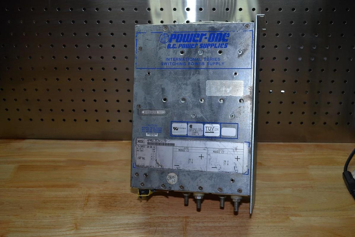 Used Power One DC Power Supply HPM5E2E2KS228 230v