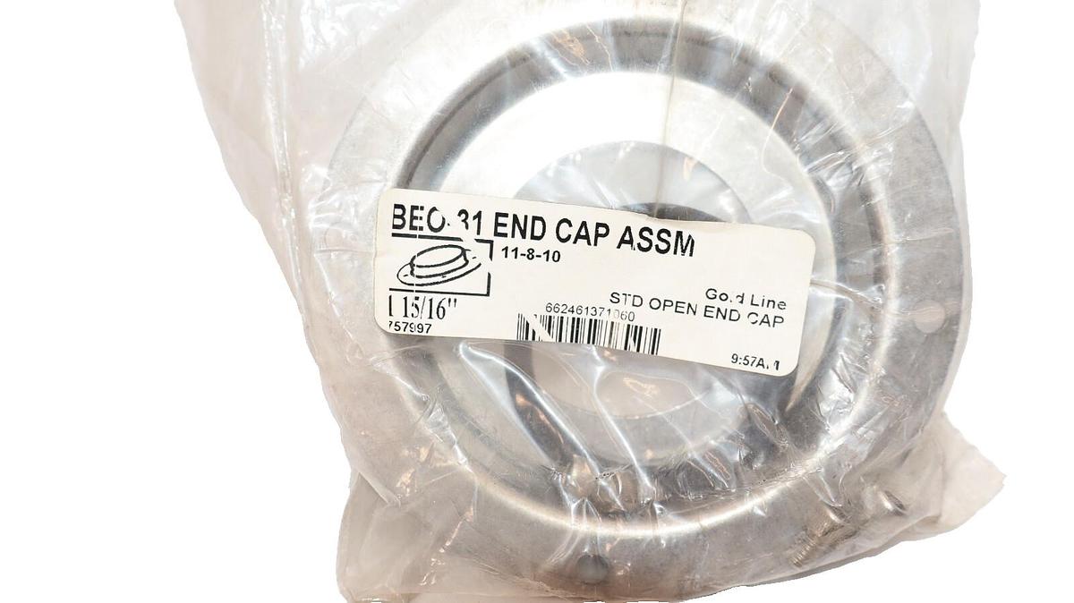 NEW GOLD LINE / SEALMASTER BEO-31 , BEO31 1-15/16" STD Open End Cap, Stainless