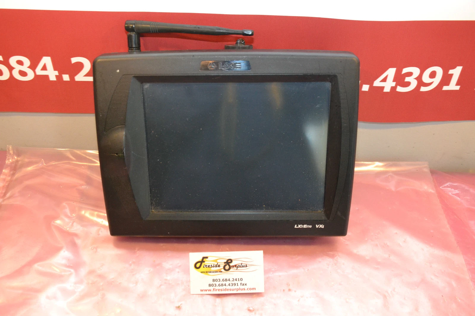 Used LXE VX4 Vehicle Terminal LXtrEme transcever 480631-5010 w/ WINDOWS PRO 2000