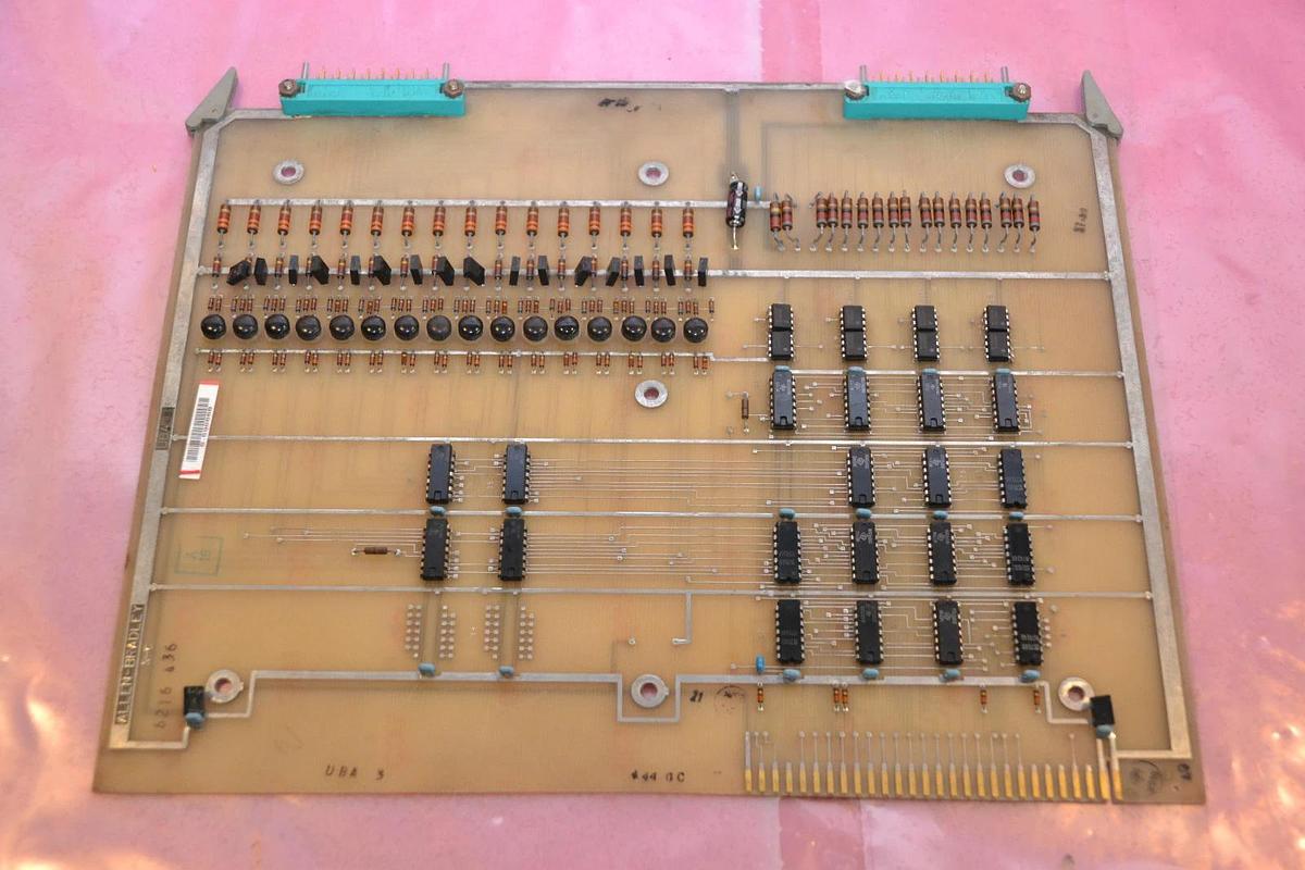 Used ALLEN BRADLEY CIRCUIT BOARD CARD 634275-90 634275 90 63427590 REV.C