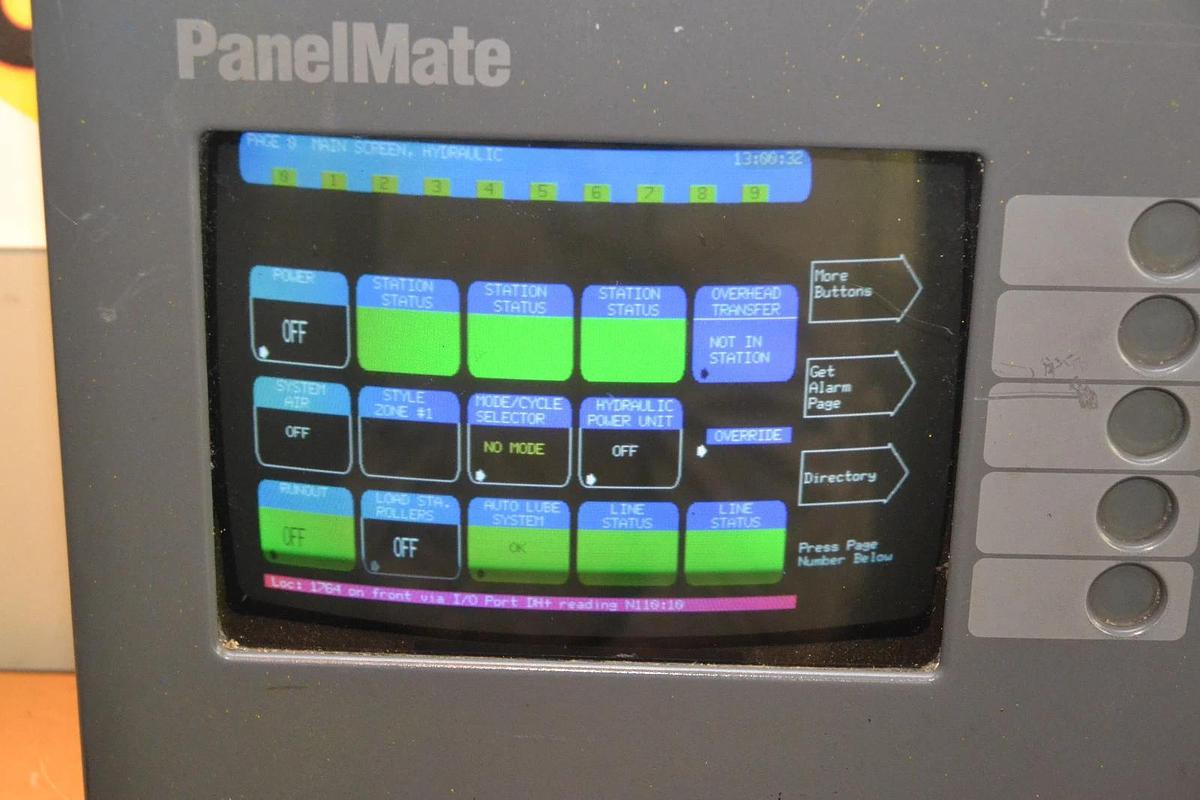 Used Eaton IDT PanelMate CRT Module 91-00992-02 w/ Controller 92-00607-02 110/230v