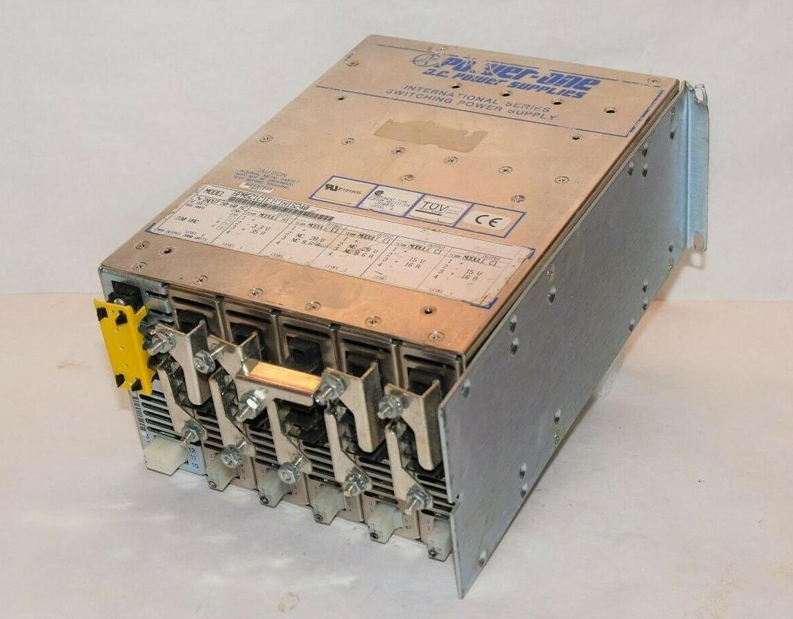 Used POWER-ONE HPM5C1C1E1E1H1S240 3.3-28-28-15-15V , 35-8.6-8.6-16-16A Power Supply