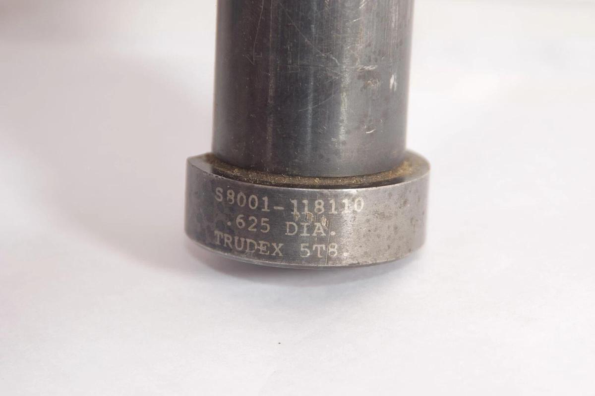 Used TRUDEX S8001-118110 5/8" .625 Dia Tool Holder