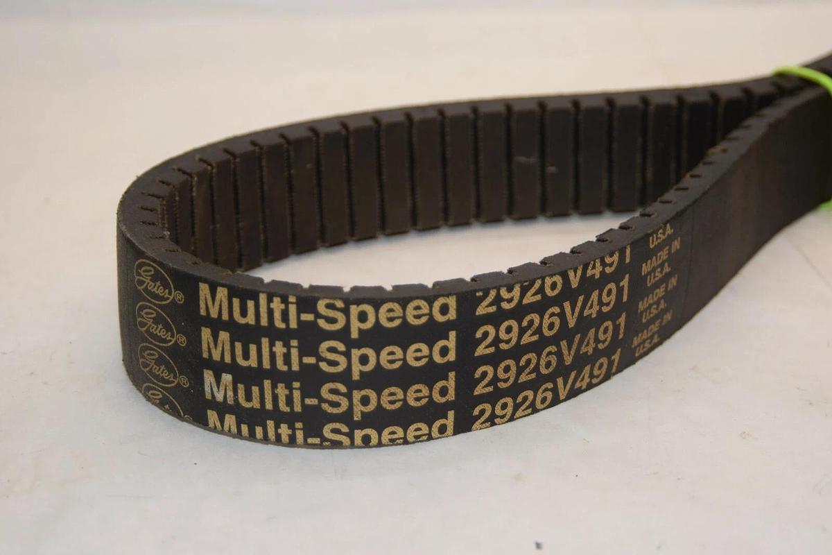 (NEW) GATES 2926V491 Multi-Speed Belt USA