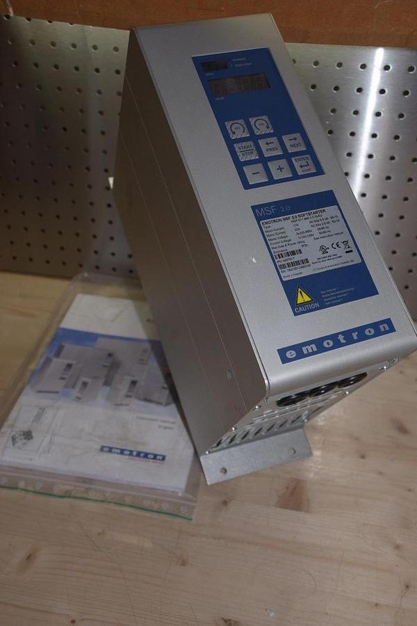 Used EMOTRON MSF-017 690 2 C-N-EU MSF 2.0 SOFTSTARTER DRIVE MSF-0176902CNEU
