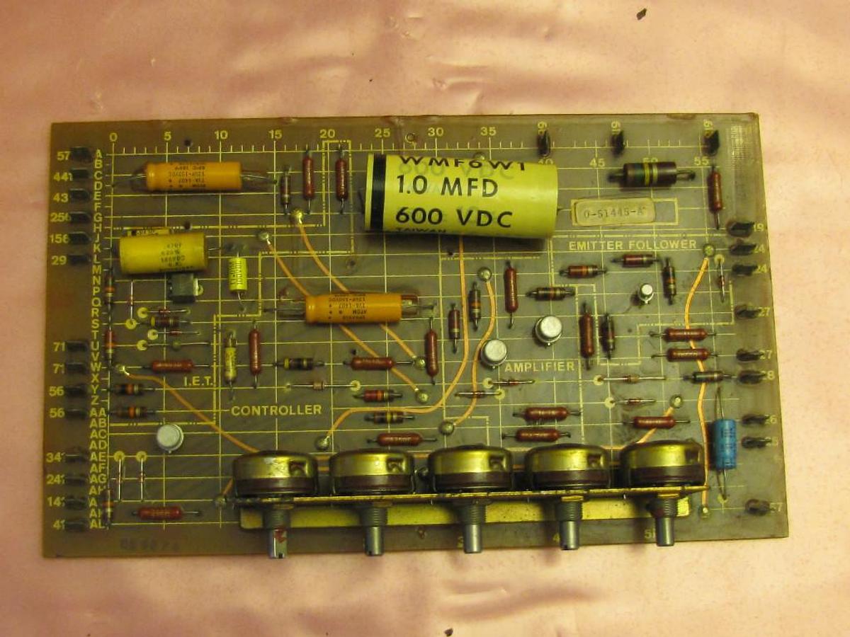 Used RELIANCE ELECTRIC 0-51445-A 051445A CIRCUIT BOARD