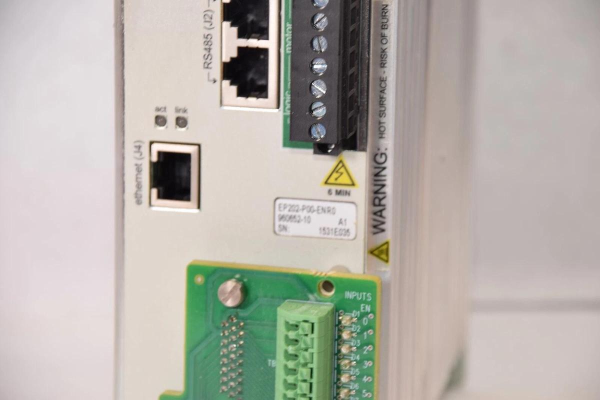 Used EMERSON EP202-P00-ENR0 EP202P00ENR0 EP202 Epsilon EP Servo Drive 220/240v