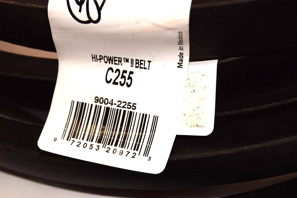 Gates C255 , 9004-2255 Hi-Power II V-Belt