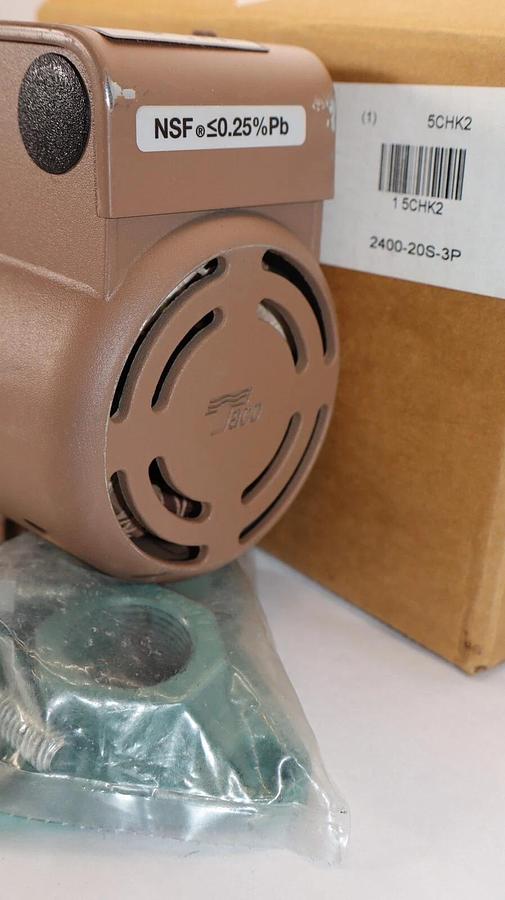 (NEW) TACO 2400-20S-3P , 240020S3P 3450rpm 150psi Hi-Capacity Circulator