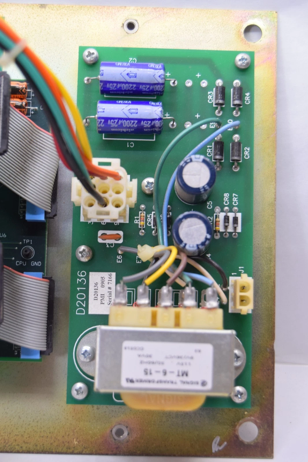 Used NWL Transformers Inc. D2157D Signal Optimizer PCB Circuit Board w/ D20136
