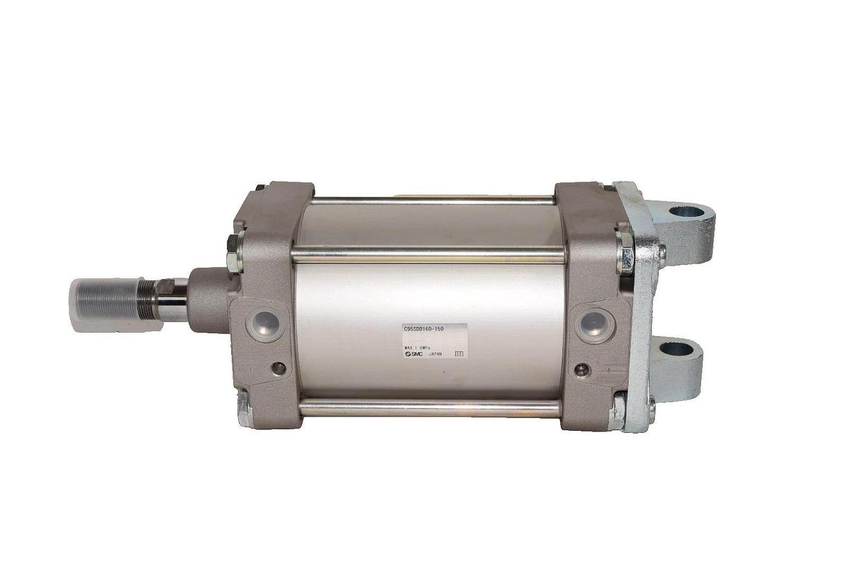 (NEW) SMC C95SDD160-150 , C95SDD160150 , 1.0MPa Pneumatic Cylinder