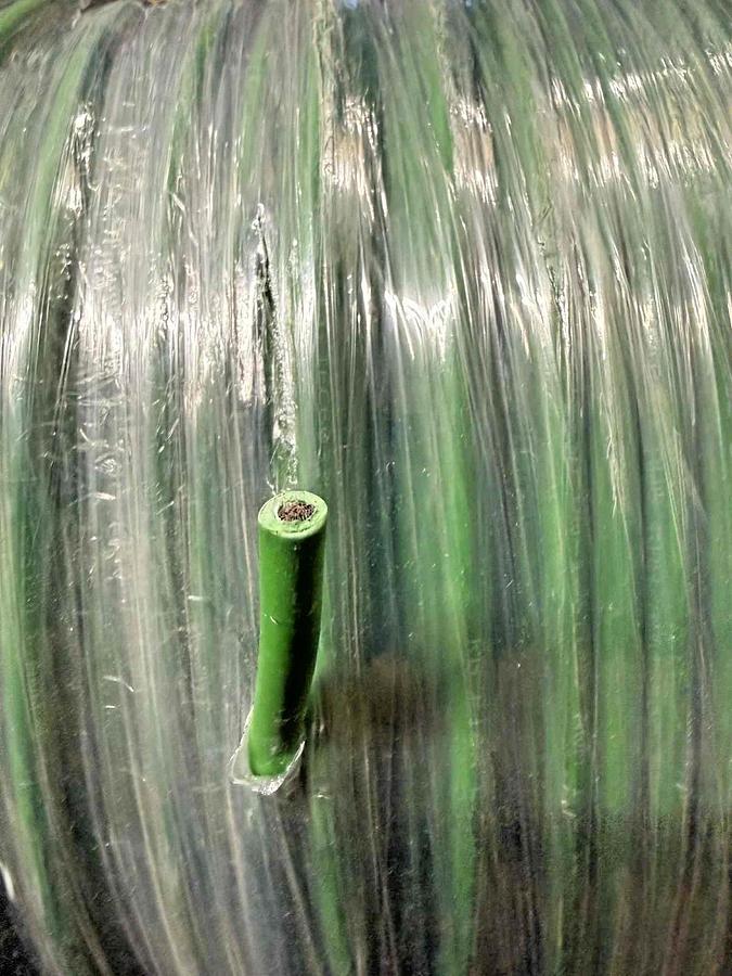 1000' RG Flex Wire 10 AWG DC Power L2 Green w/o Braid 10AWG-L2GN 3578 RHH-RHW2