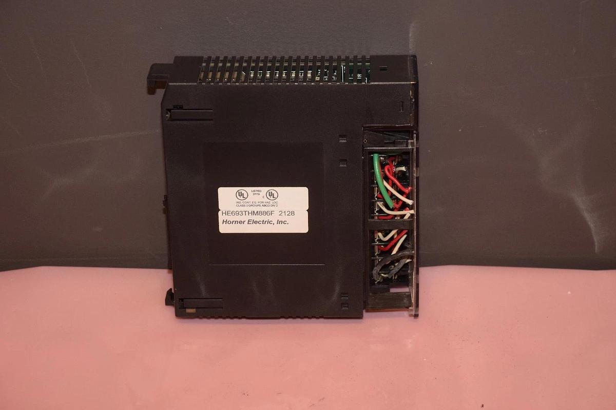 Used Ge Fanuc, Horner, HE693THM886F 2128 Thermocouple Input  MODULE ANALOG 8 POINT