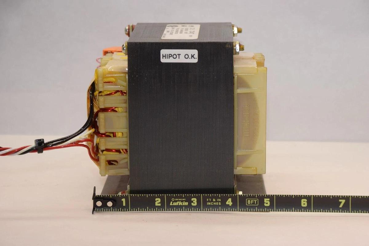 Used HIPOT O.K. / C.P.I. 732417 Rev P , H300196 Rev 47 480/400/380/240V Transformer
