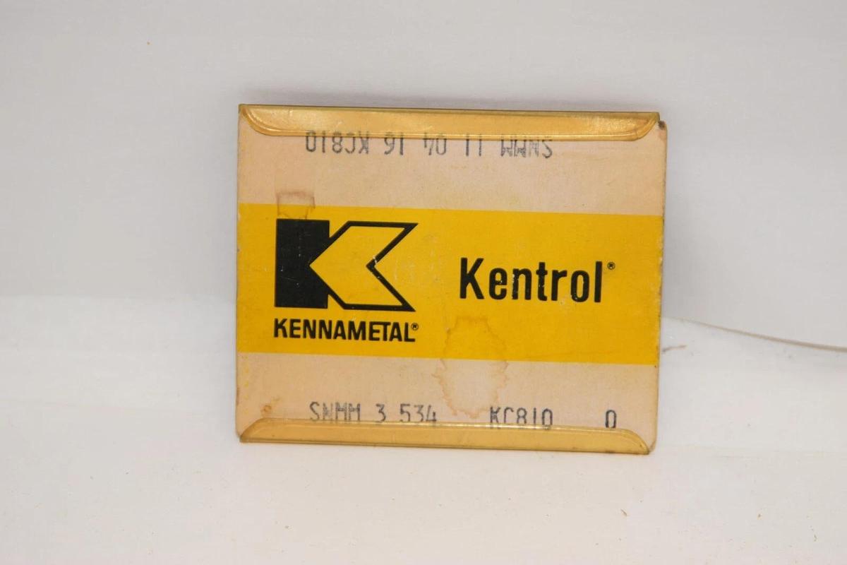 (NEW - Pack of 10) KENNAMETAL Kentrol KC810 SNMM 3 534 Carbide Insert