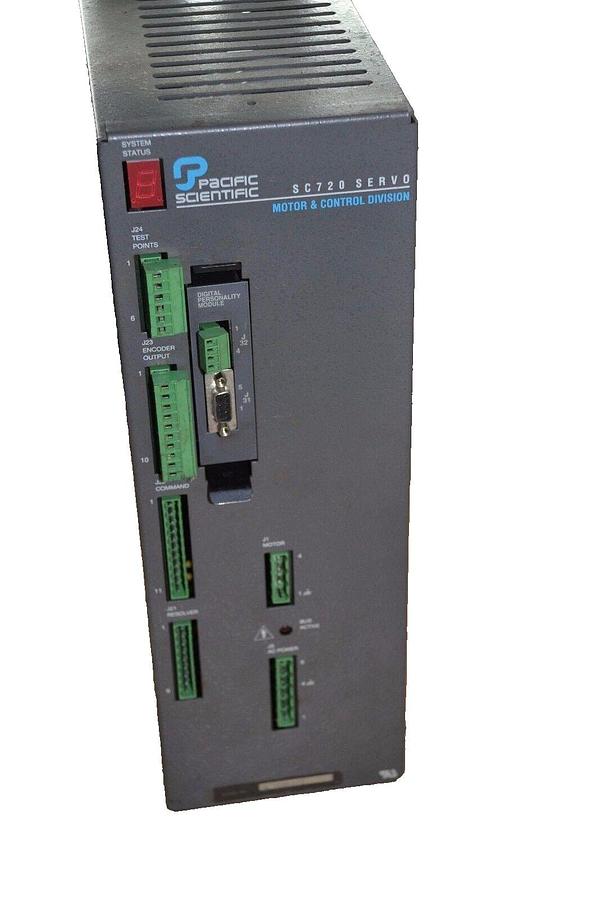 Used PACIFIC SCIENTIFIC MOTION CTRL SC722A-001  SC722A001 SC720 1/3ph Axis 550-005