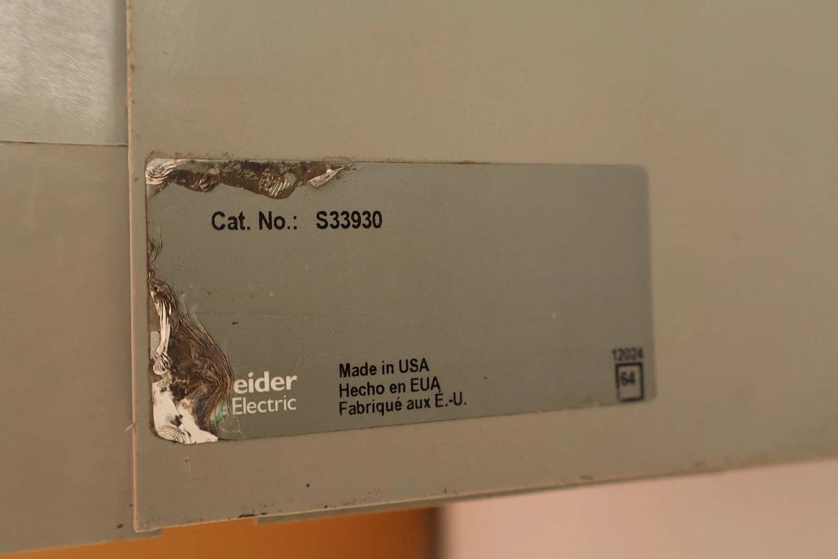 Used Square D I-Line PowerPact 1200Amp S33930 Circuit Breaker 1200 A 3Pole