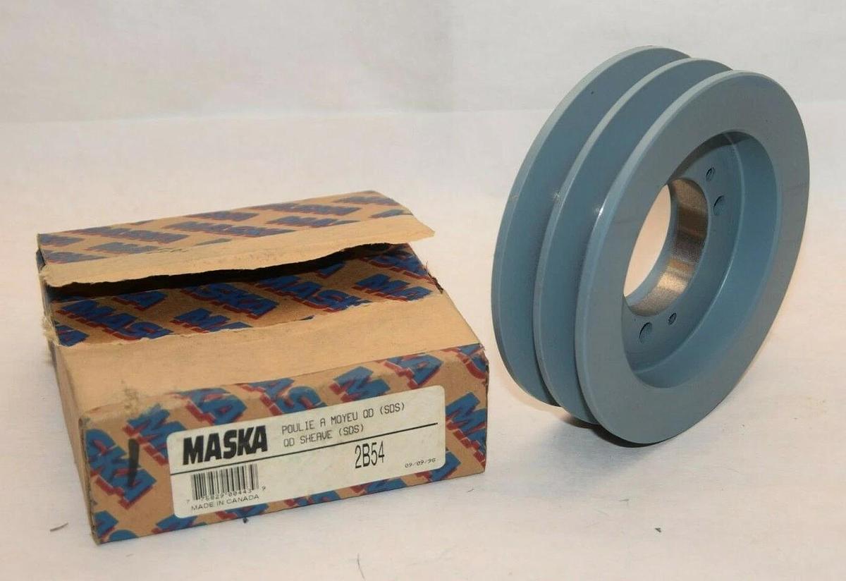 (NEW) MASKA 2B54 QD (SDS) Double Bushing Sheave