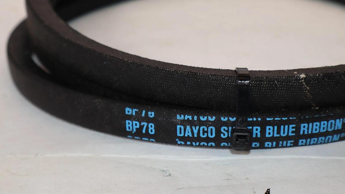 Dayco V-Belt Belt BP78 Super Blue Ribbon Static Dissipating BP 78 *USA* (New)
