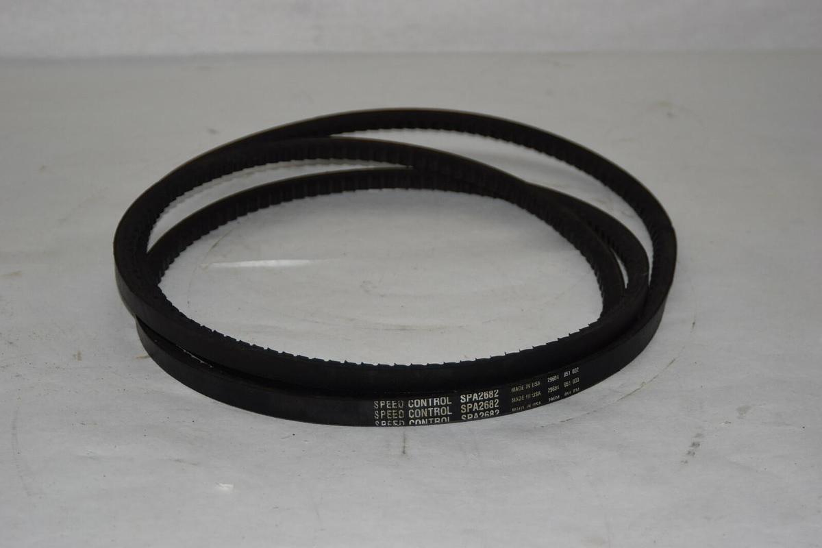 (New) Speed Control SPA2682 Cogged V Belt  USA SPA 2682 V-Belt SPA-2682 Vbelt