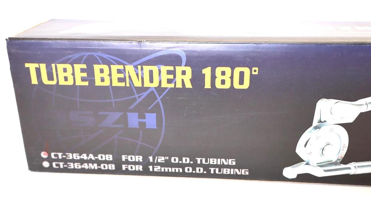 Used (NEW) DSZH CT-364A-08 For 1/2" OD Tubing  Manual Tube Bender 180°