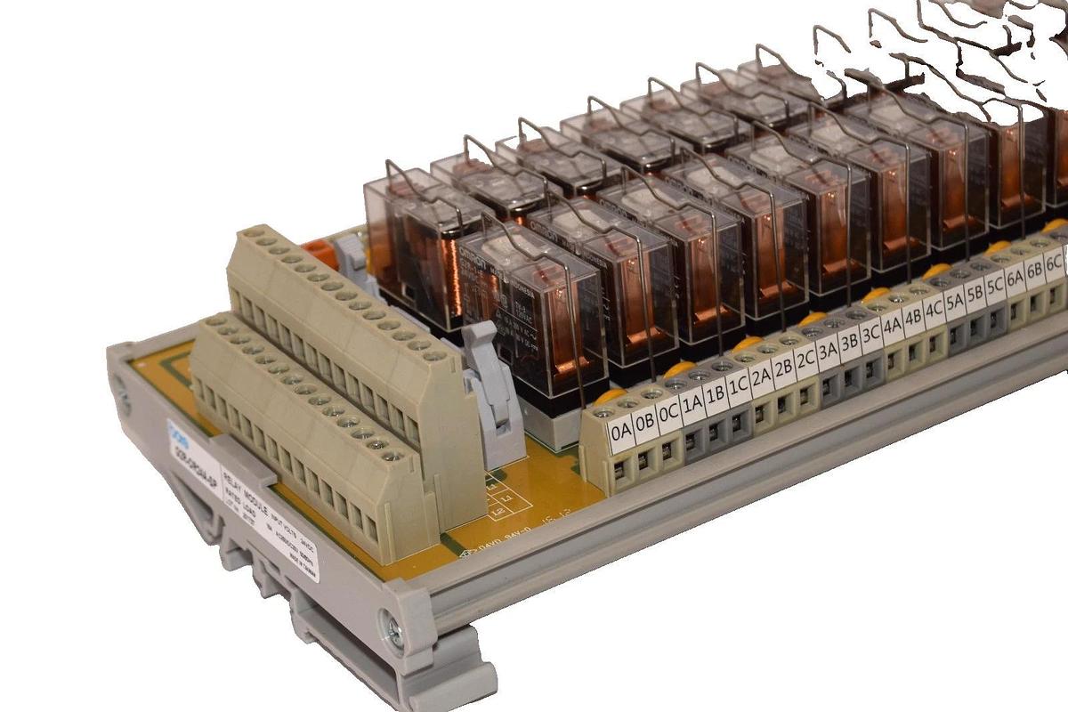 Used BORE G2R-OR24A-SP , G2R-OR24A 24Vdc 16A 24-Channel Relay Module