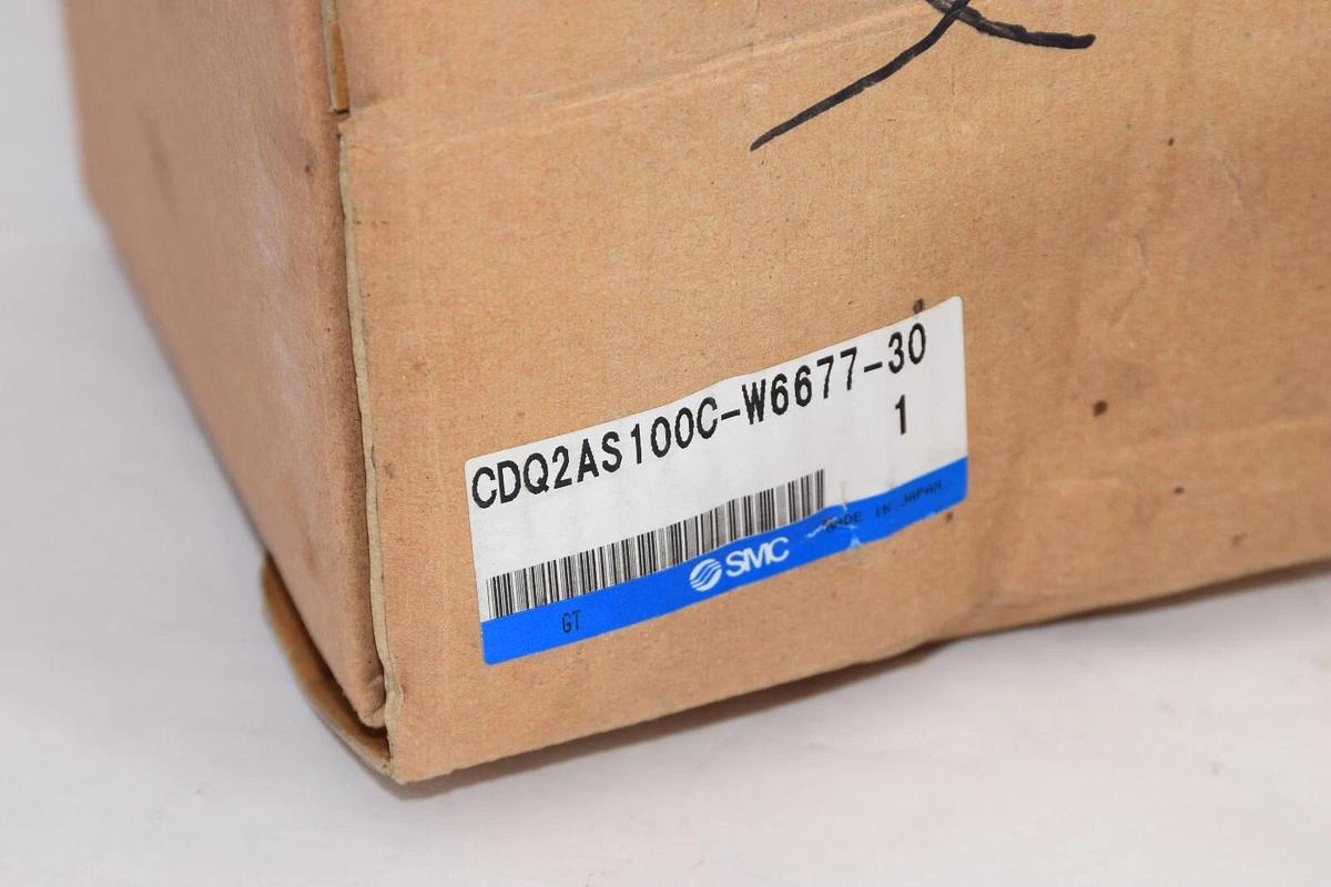 (NEW) SMC CDQ2AS100C-W6677-30 Double Acting Pneumatic Cylinder