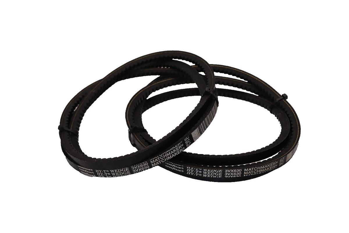 Goodyear 3VX630 HY-T Wedge Matchmaker Cogged V-Belt (New - Lot of 2)