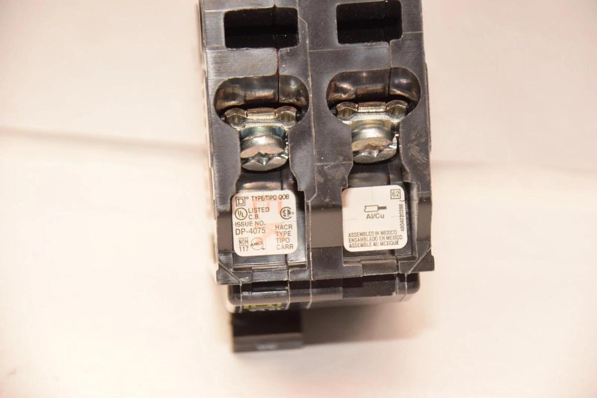 Square D Breaker DP-4075 HACR QOB 30A 30 Amp 2 Pole 2P 120/240v (NEW)